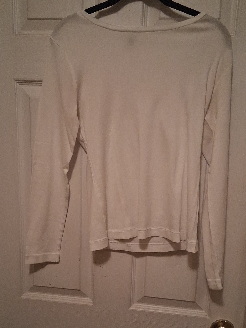Banana Republic White Knit Top M